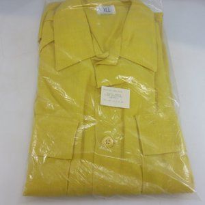 Men's Flame Resistant (Aramid) Long Sleeve Fireman's Work Shirt Size XL -LNG
